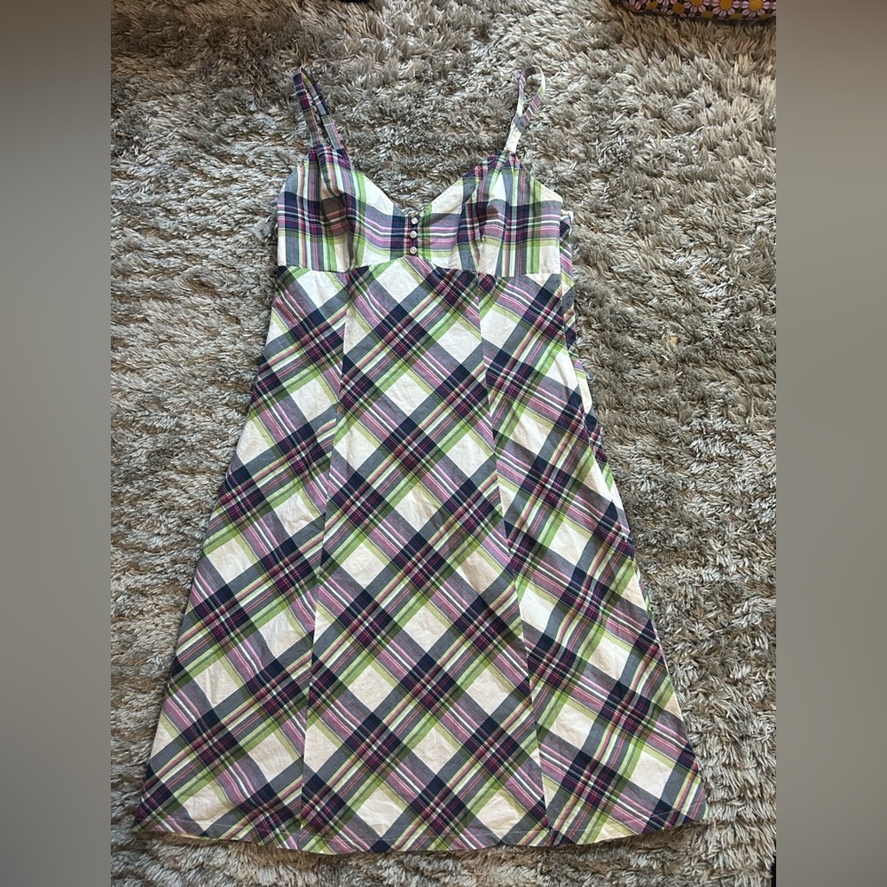 Plaid dress